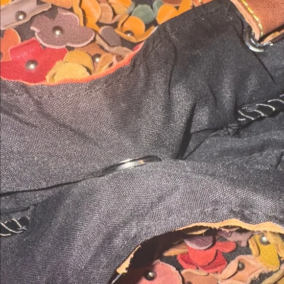 Floral Multicolor Women's Boho Bag - Picture 6 of 10